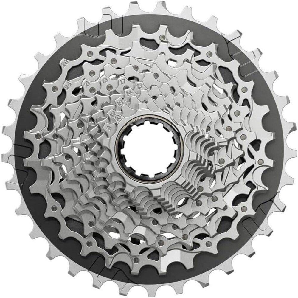 SRAM Force XG-1270 Cassette - 12-Speed, Silver, for XDR Driver Body, E1, 10-33t